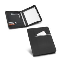 AUSTER. Porte-documents A4 A4 en 600D avec bloc de pages lignées