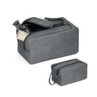 WAYNE. Trousse de toilette en 600D haute densité avec poignée