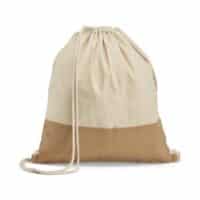 SABLON. Sac type sac-à-dos 100% coton (160 g/m²)