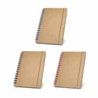 MARLOWE. Bloc-notes de poche à spirale avec pages lignées