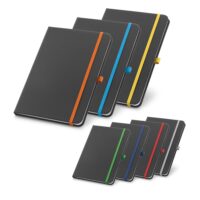 CORBIN. Bloc notes A5 en PU avec pages lignées