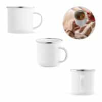 GOTZE SUB. Mug en inox émaillé pour sublimation 350 mL