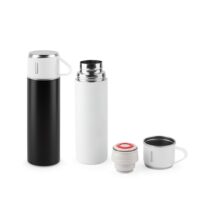 COMANECI. Bouteille en acier inoxydable à double paroi (90 % recyclé) avec finition mate 490 mL