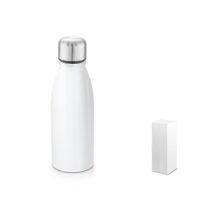 BILLY. Bouteille en aluminium 500mL avec bouchon en acier inox à sublimation