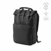 Sac à dos Warsaw 20L rPET. Fermeture enroulable avec boucle.