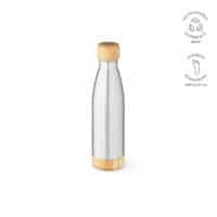 Gourde Rio Grande rInox et Bambou 530ml. Double paroi, étanche