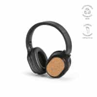 Casque sans fil Faraday en rABS & liège, 400mAh, autonomie 8h.
