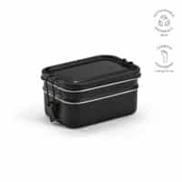 Lunch Box Tintoretto en acier inoxydable recyclé 1240 ml