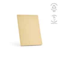 Carnet Cervantes couverture en bambou, 196p FSC 70g/m²