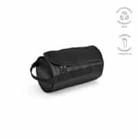 Trousse de toilette Riga 5,7L rPET, forme cylindre, poignée
