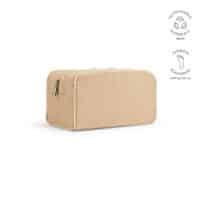 Trousse de toilette Rio 3,3L en jute 260g, avec fermeture Zip