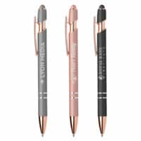 Stylo Prince Softy Rose Gold Métallique avec Stylet