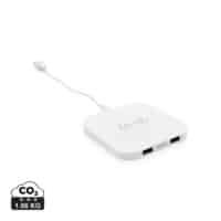 Station de chargement à induction 5W avec 2 ports USB