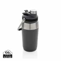 Bouteille isotherme 500ml avec bouchon double fonction