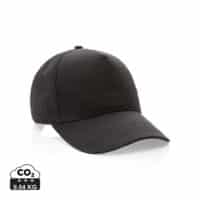 Casquette 5 panneaux en coton recyclé 190gr IMPACT