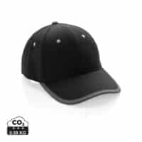 Casquette contraste 6 panneaux coton recyclé Impact AWARE™
