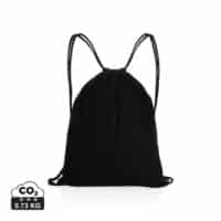 Sac à dos cordelettes en coton recyclé 145 gr Impact AWARE™