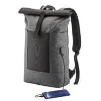Sac-à-dos porte-PC en polyester réfléchissant