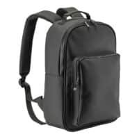 Sac à dos pour ordinateur portable (15) en PU souple résistant à l'eau.